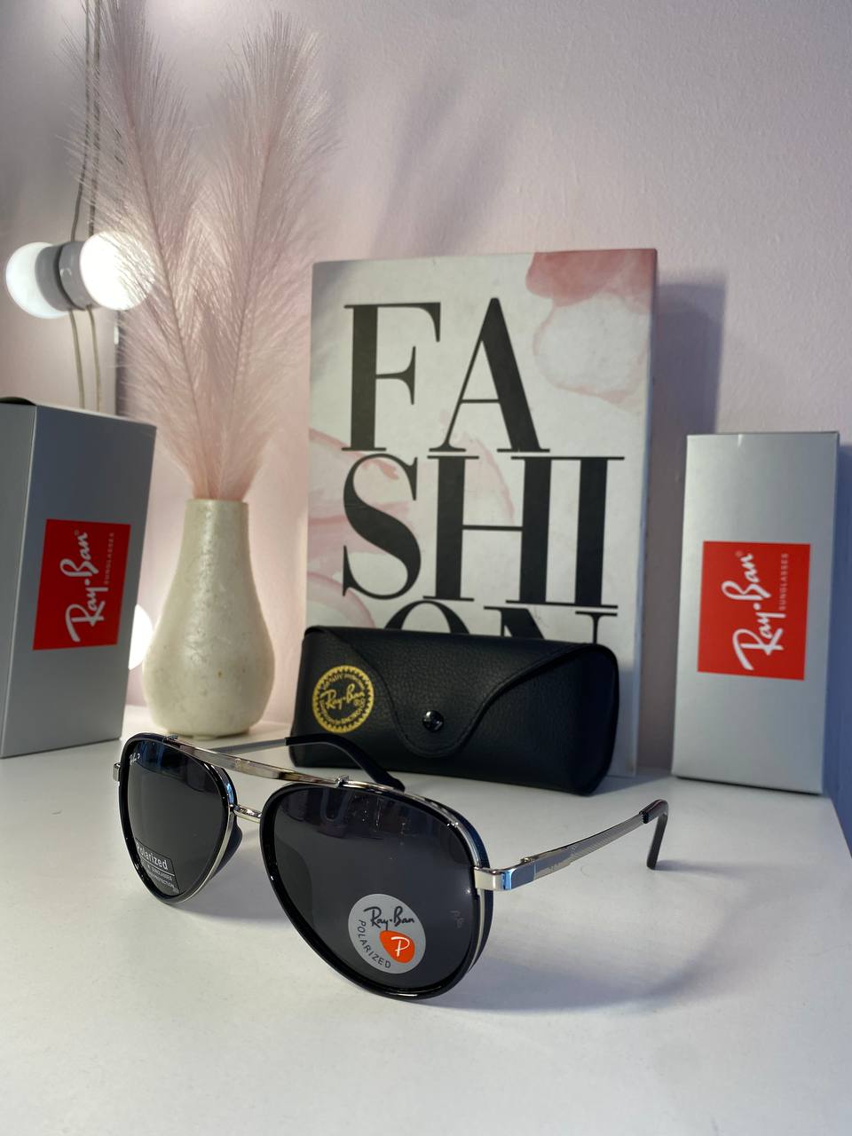 RAYBAN POLICE AVEC COFFRE
